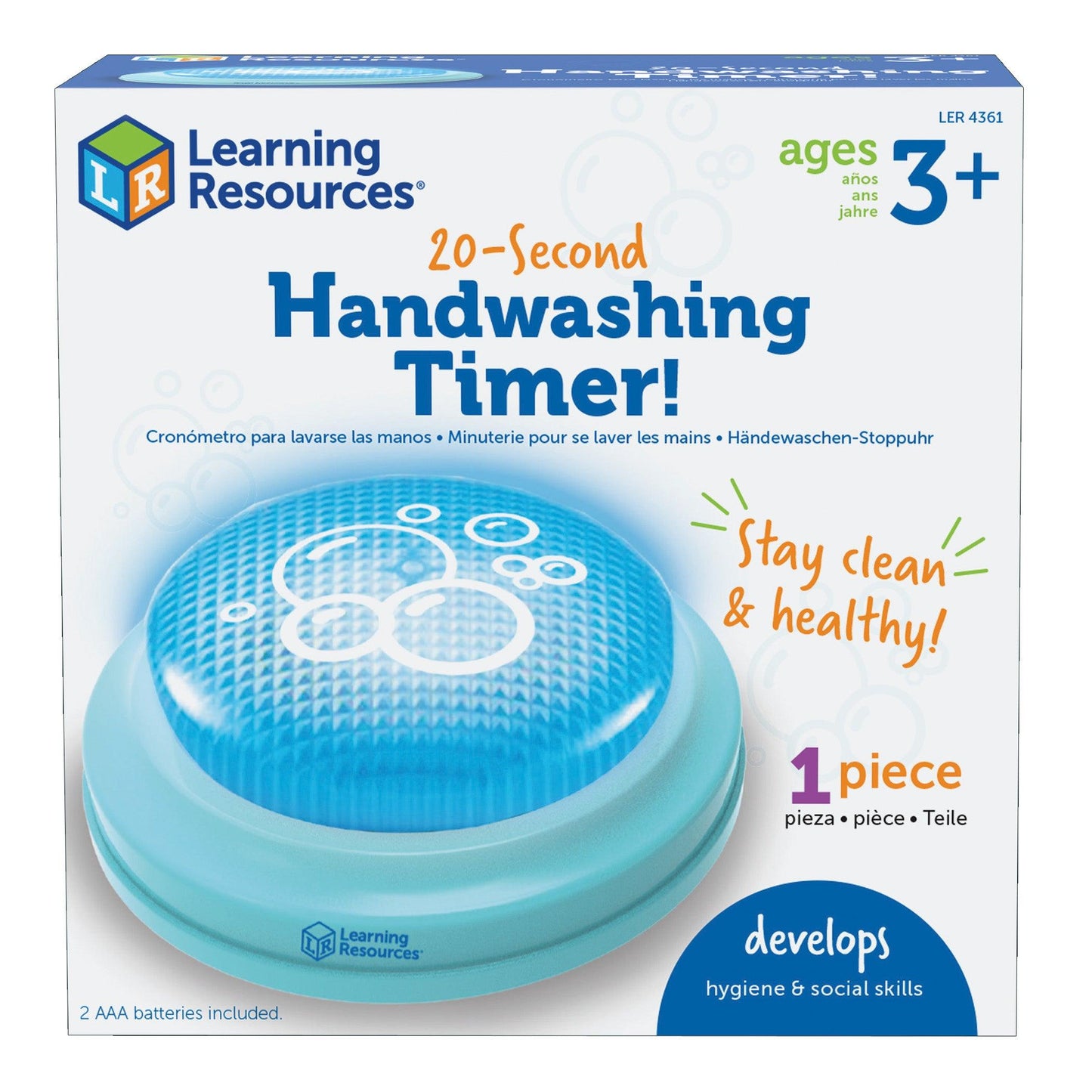 20-Second Handwashing Timer, Pack of 2 - Loomini