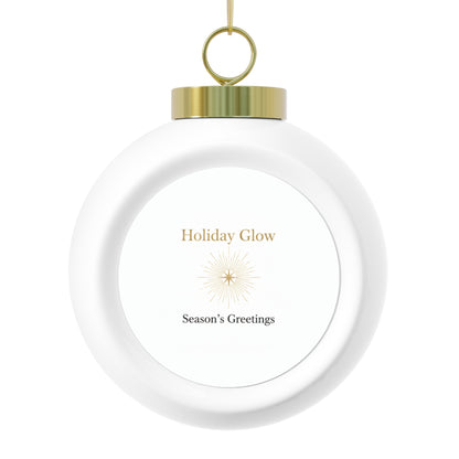 Ceramic Christmas Ornament — Holiday Glow