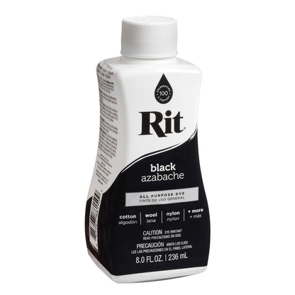 88150 All Purpose Liquid Dye, Black, 8 Fl Oz (Pack of 1)