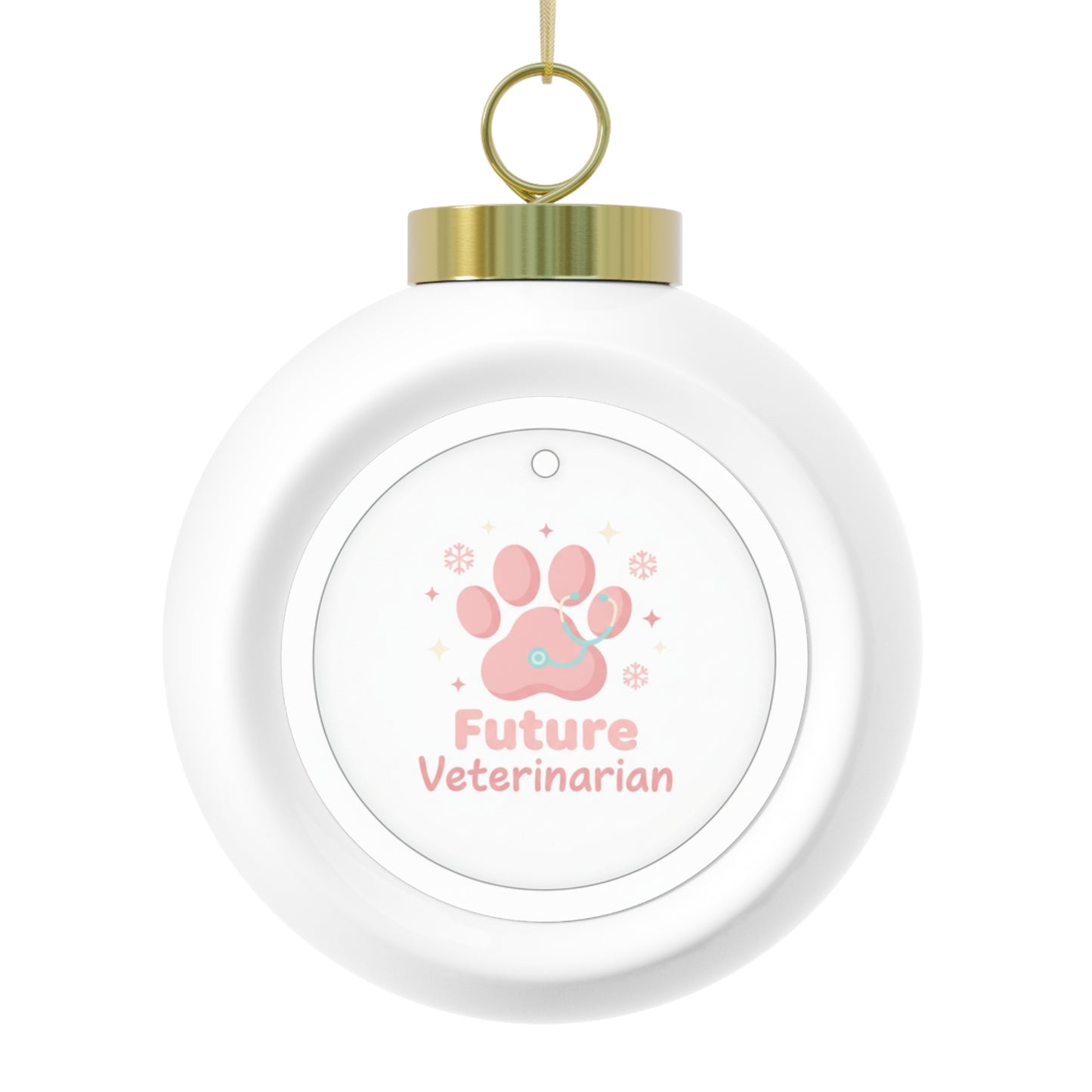 Ceramic Christmas Ornament - Future Veterinarian