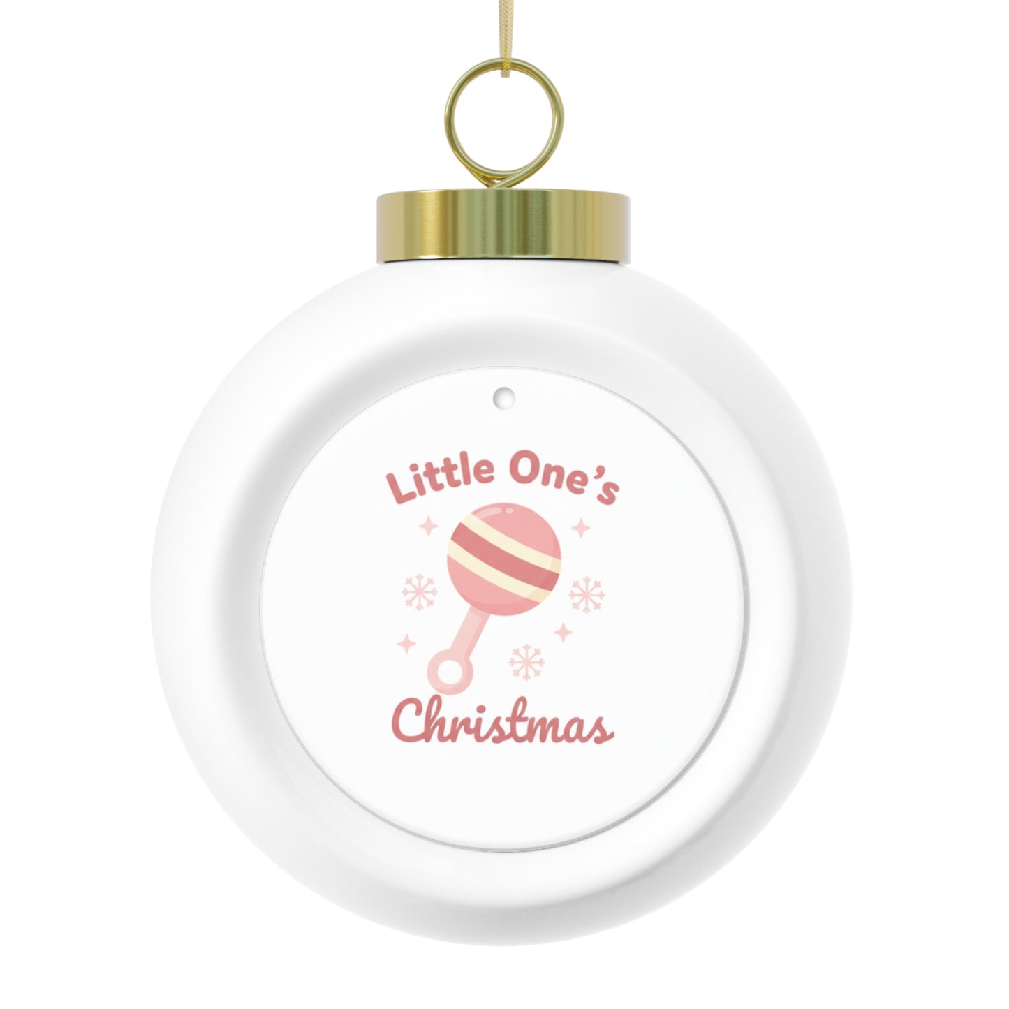 Christmas Ball Ornament - Little One's Christmas