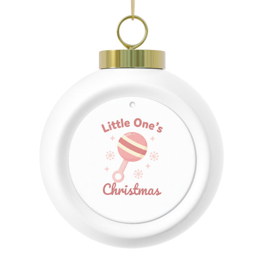 Christmas Ball Ornament - Little One's Christmas