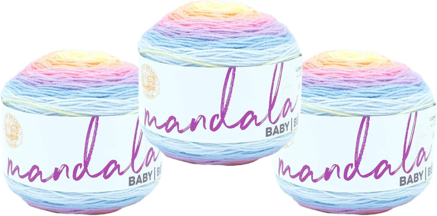 (1 Skein) Mandala Baby Yarn, Narnia, 1770 Foot (Pack of 1)