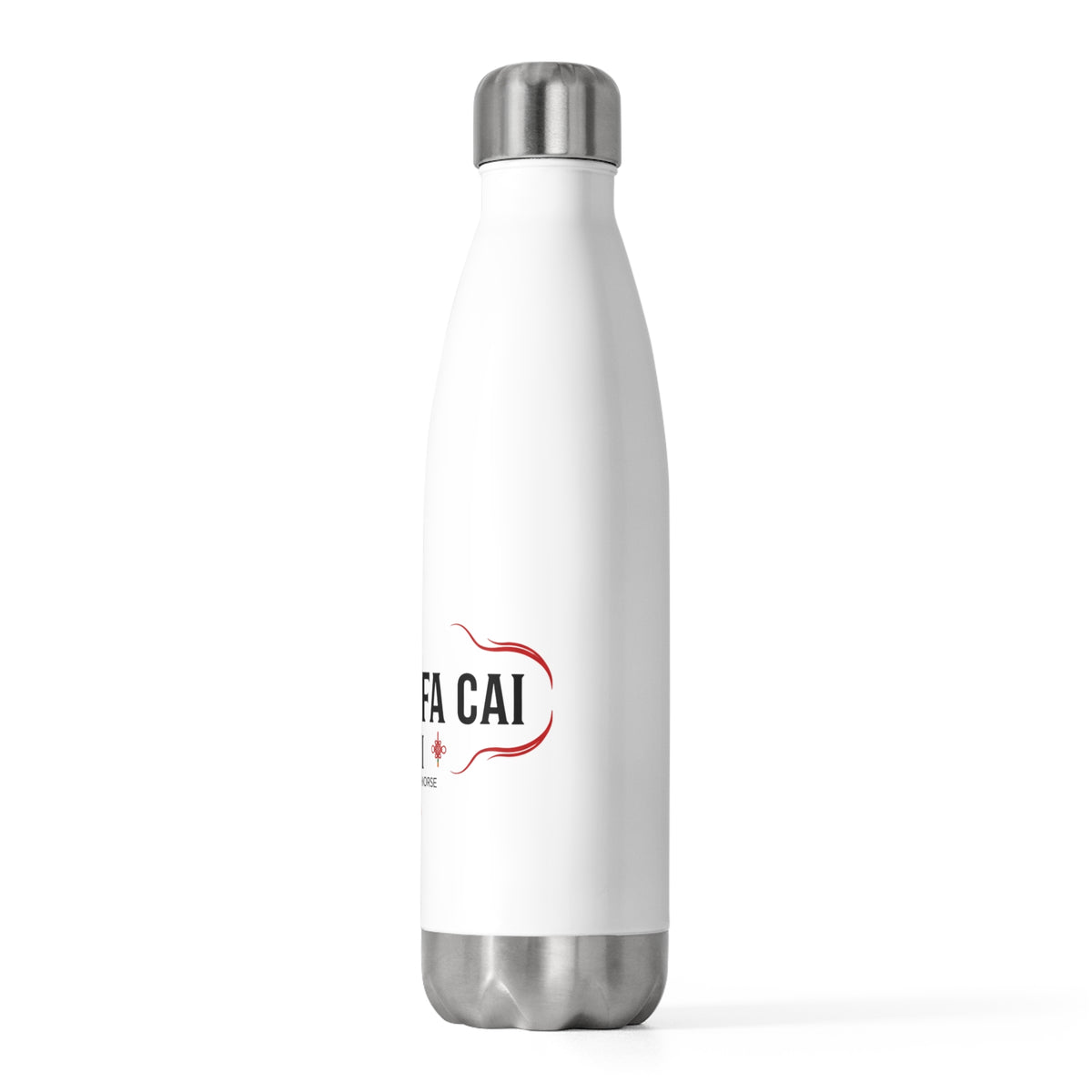 Ruyi Greeting Paper Cut | 20oz Insulated Stainless Steel Tumbler Bottle | Lunar New Year Family & Friend Gift | Red Lucky Style