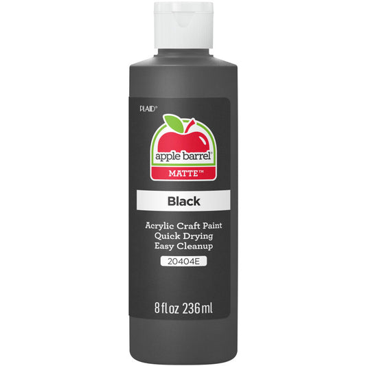 Acrylic Paint Matte, 8oz., Black
