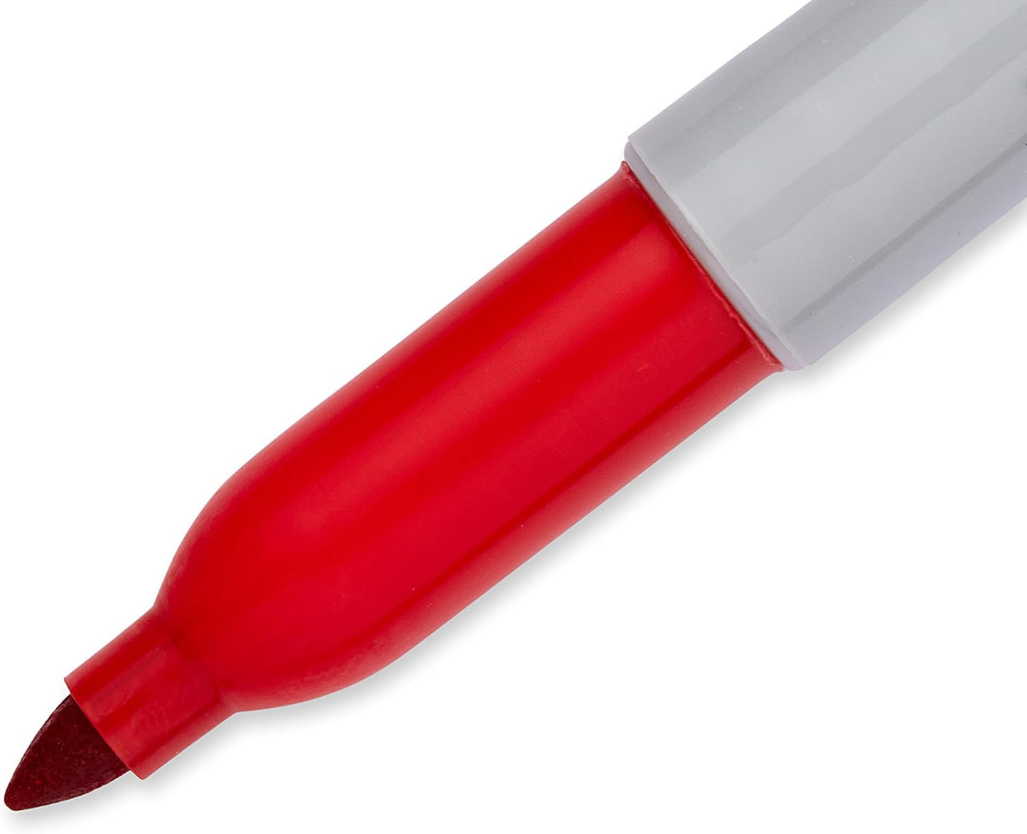 Permanent Markers, Fine Point, Red, 36 Count