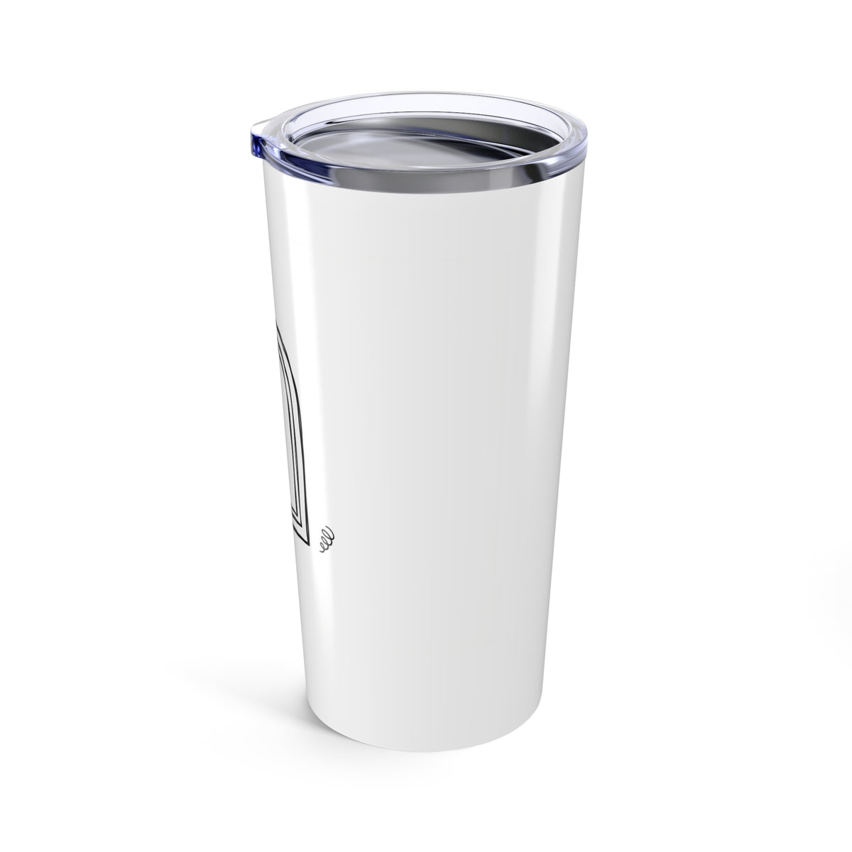 Arched Doorway Doodle | 20oz Stainless Steel Tumbler Cup | Family & Friend Gift | Chicken Scratch Irony Aesthetic