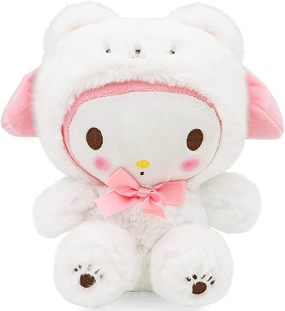 Cartoon Kawaii White Bear Cross-Dressing Series Plush,Soft Plush Doll Cute Soft Toys, Plush Pillow Stuffed Animals Toy Birthday Gifts for Girls Kids (B)