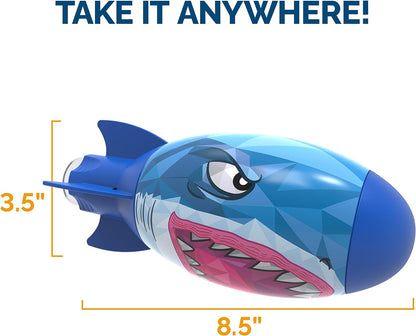 Shark Rocket, Kids Pool Accessories & Torpedo Pool Toys, Water Rocket Outdoor Games for the Swimming Pool, Lake & Beach for Kids Ages 5 & Up