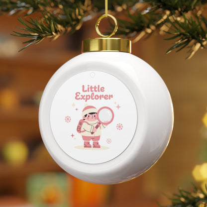 Christmas Ball Ornament - Little Explorer