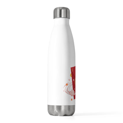 Red Envelope Horse Emblem | 20oz Insulated Stainless Steel Tumbler | Lunar New Year Gift for Family & Friends | Gold Foil Style