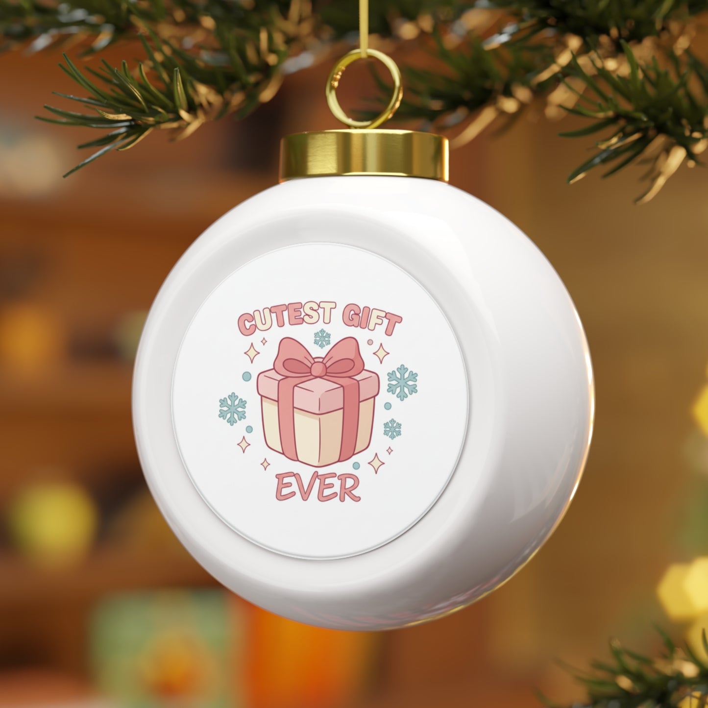 Ceramic Christmas Ball Ornament — Cutest Gift Ever