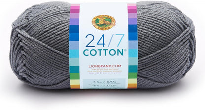 (1 Skein) 24/7 Cotton® Yarn, White