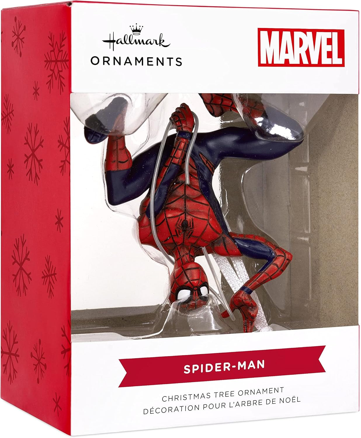 Marvel Spider-Man on Window Christmas Ornament