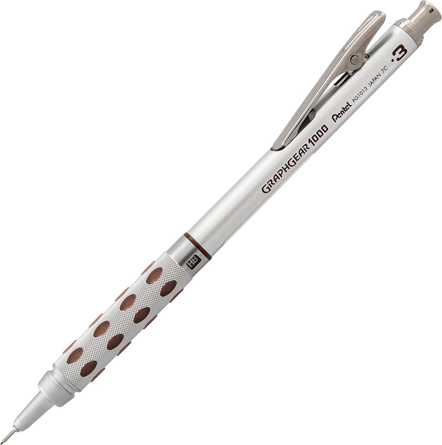 Graphgear 1000 Mechanical Pencil, (0.5Mm), Black Barrel, 1 Each (PG1015A), Metallic Grey
