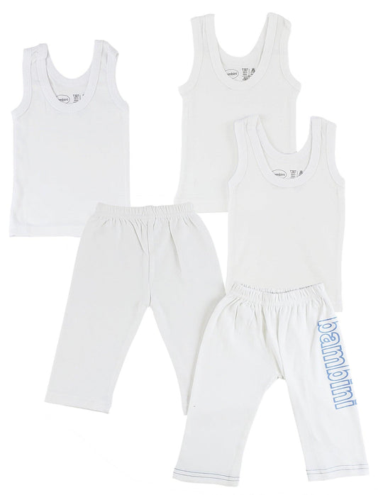 Infant Tank Tops And Track Sweatpants - Loomini