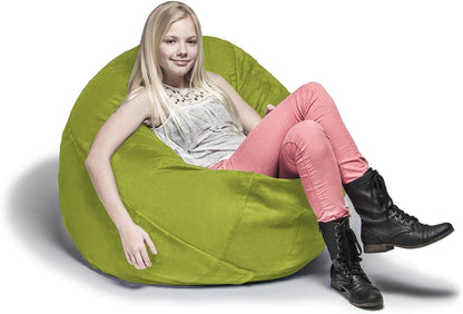 4 Ft Cocoon Bean Bag Chair, Lime