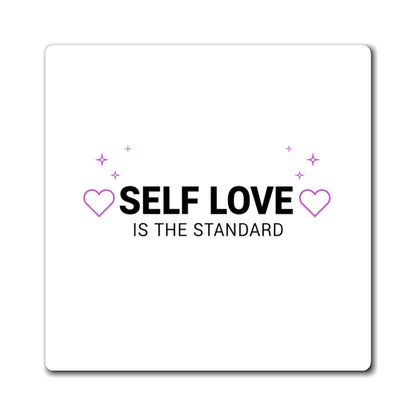 Self Love Gradient Vibes | Sublimation Magnet for Locker & Fridge | Galentine’s & Valentine Gift for Gen Z | Y2K Aesthetic