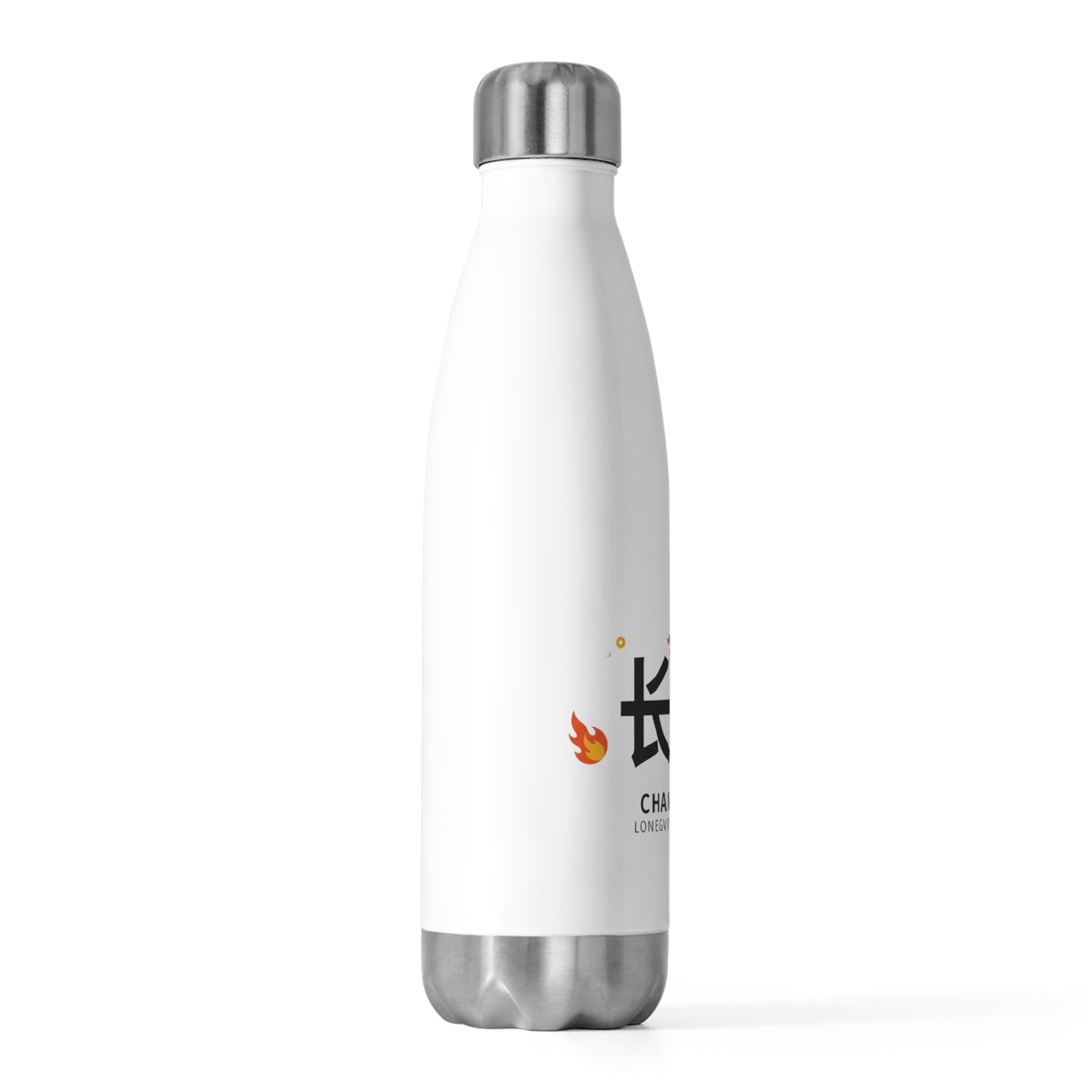 Chang Shou Modern Greeting | 20oz Insulated Stainless Steel Tumbler | Lunar New Year Family & Teacher Gift | Red-Gold Style