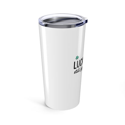 Lucky Year Bilingual Snake | 20oz Stainless Steel Tumbler Travel Cup | Lunar New Year Gift for Family & Friends | Chicken Scratch Irony