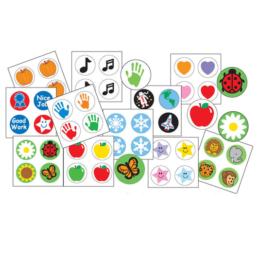 2880ct Incentive Stickers Seasonal Pack - Loomini