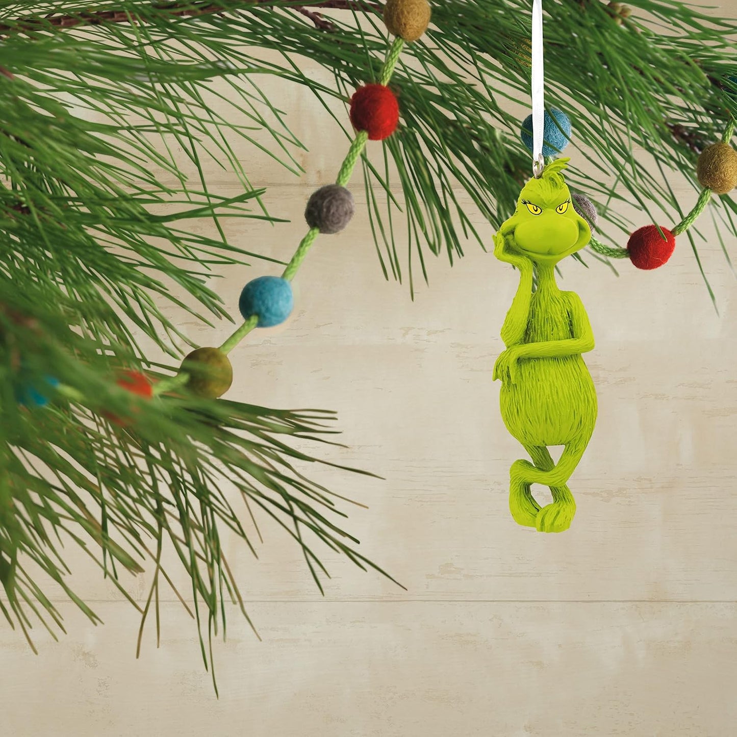 Dr. Seuss'S How the Grinch Stole Christmas! Grinch with Sack of Gifts Christmas Ornament