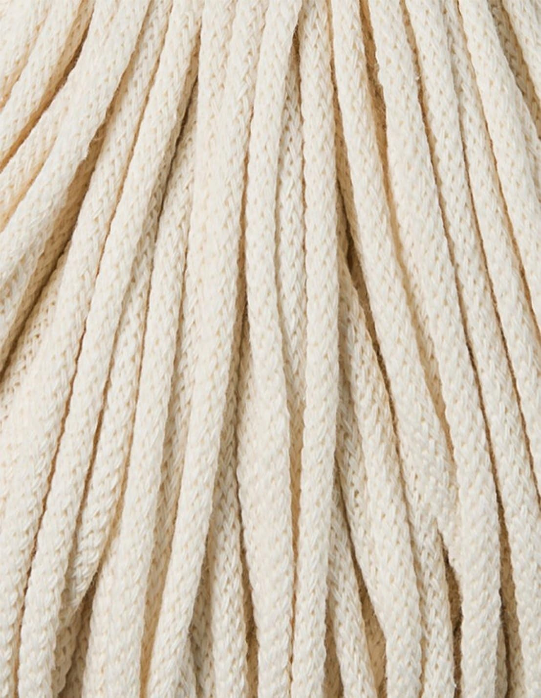 Premium 5Mm Braided Macrame Cord (Natural) 108Yds/330Ft (100% Recycled Cotton)