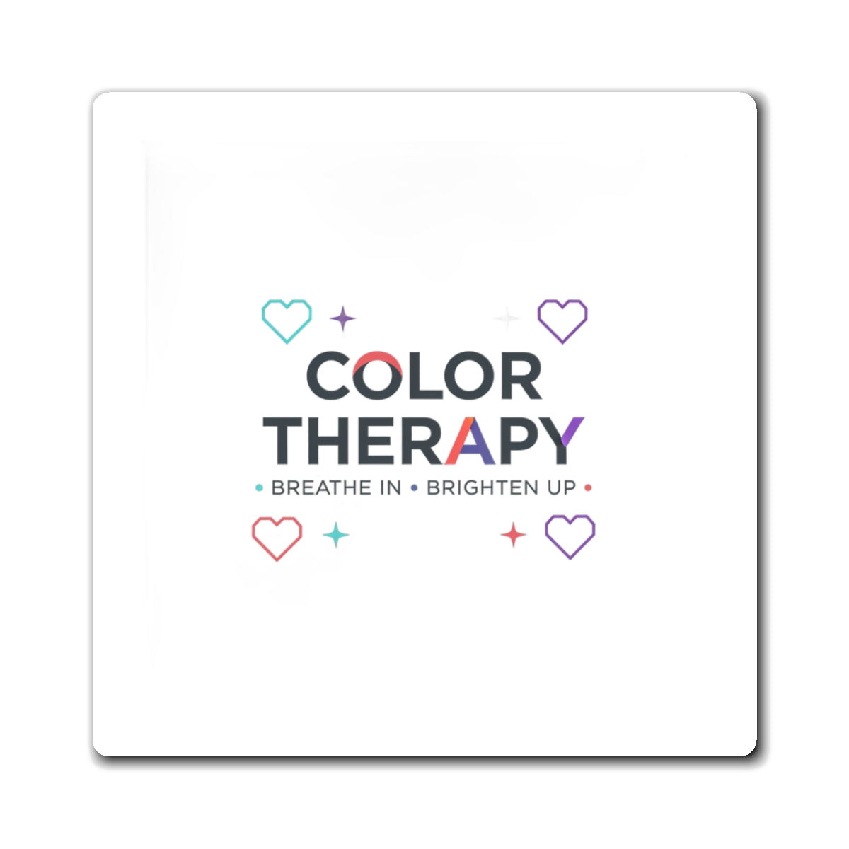 Color Therapy Rainbow Gradient | Wellness Fridge Magnets Set | Galentine’s & Self-Care Gift | Y2K Aesthetic Valentine Vibes