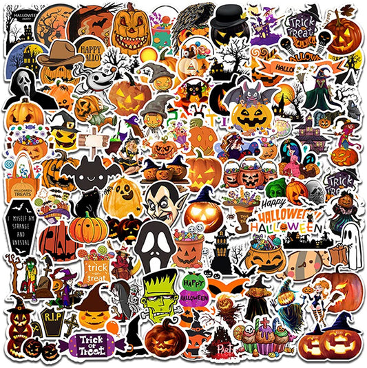 Halloween Pumpkin Stickers