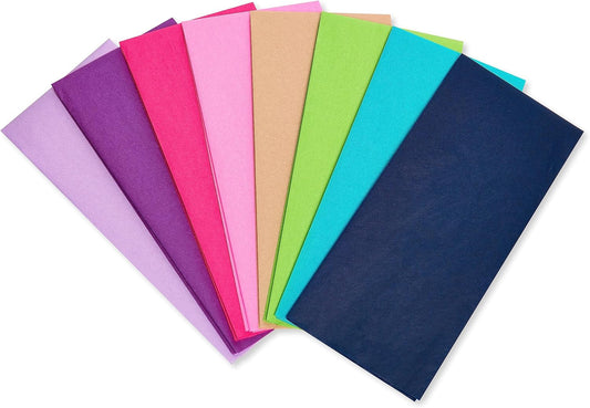 40 Sheet 20 In. X 20 In. Jewel Tone Tissue Paper for Graduation, Birthdays and All Occasions