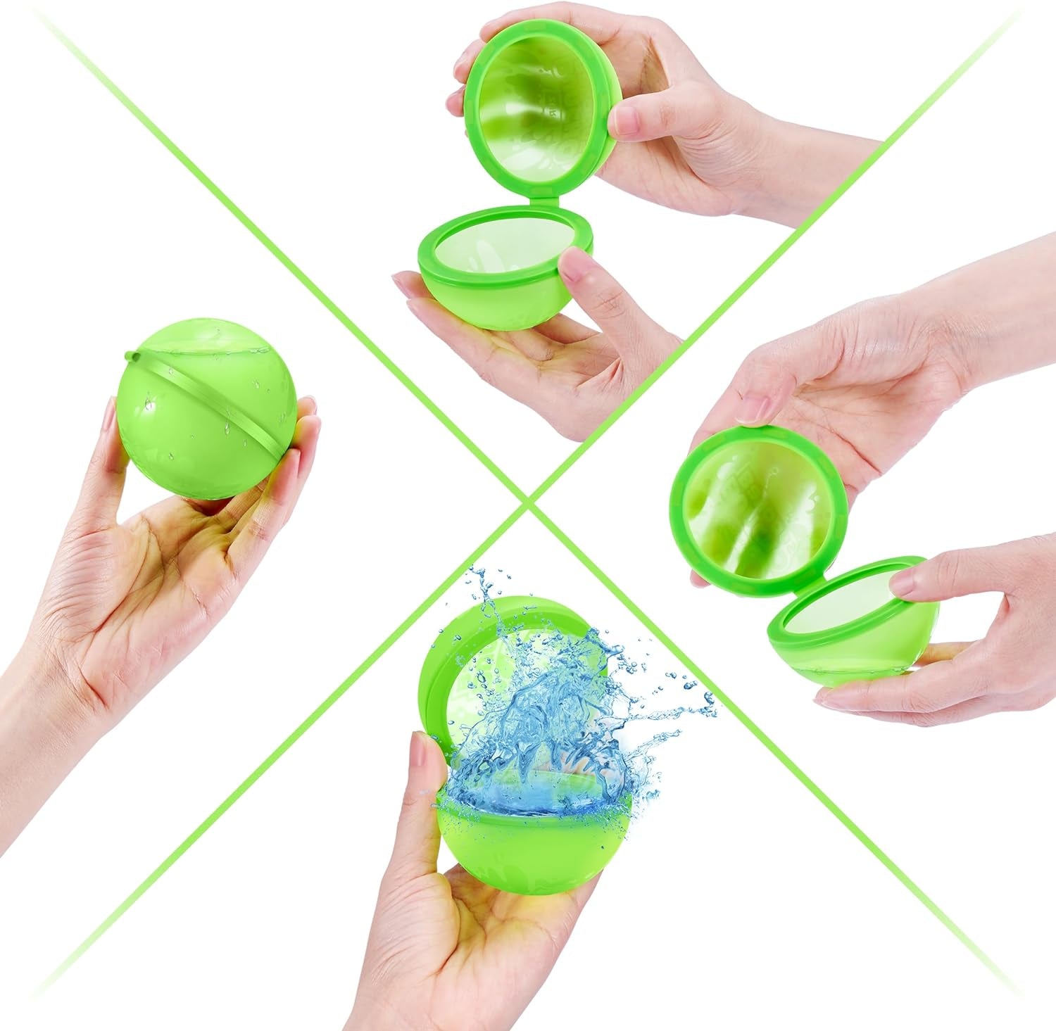 Reusable Water Balloons 6 Pack by