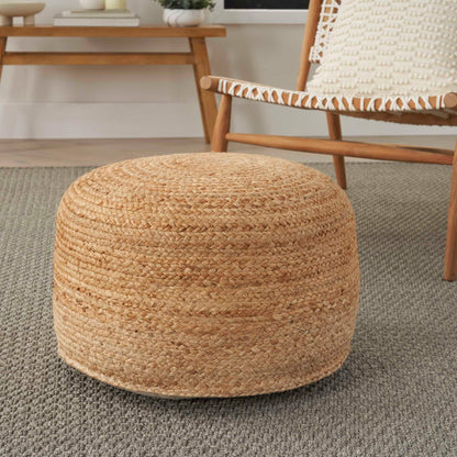 Jute Pouf