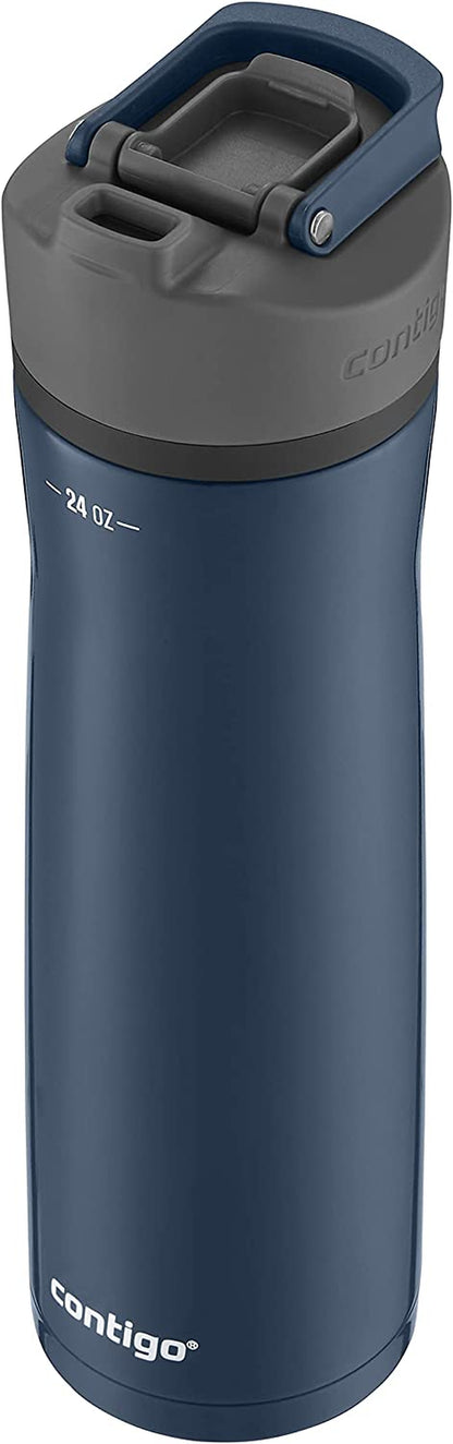 Cortland Chill 2.0 Stainless Steel Vacuum-Insulated Water Bottle with Spill-Proof Lid