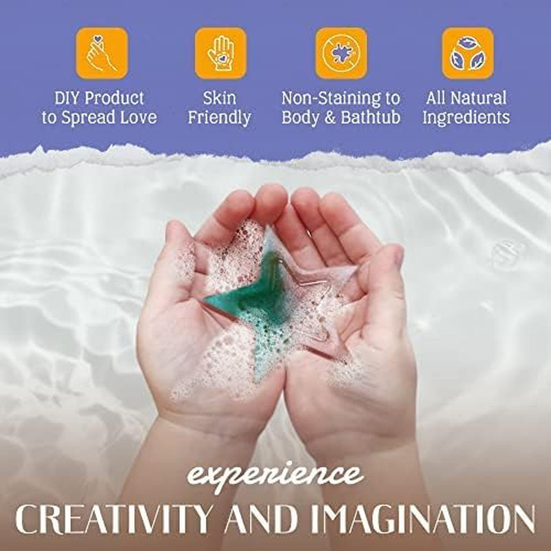 - Soap Making Arts & Crafts Kit for Kids with Organic Ingredients - Glycerin Soap DIY STEM Activity - Make 16 Soaps - with Reusable Silicone Molds, Natural Fragrances, Mica-Based Colors