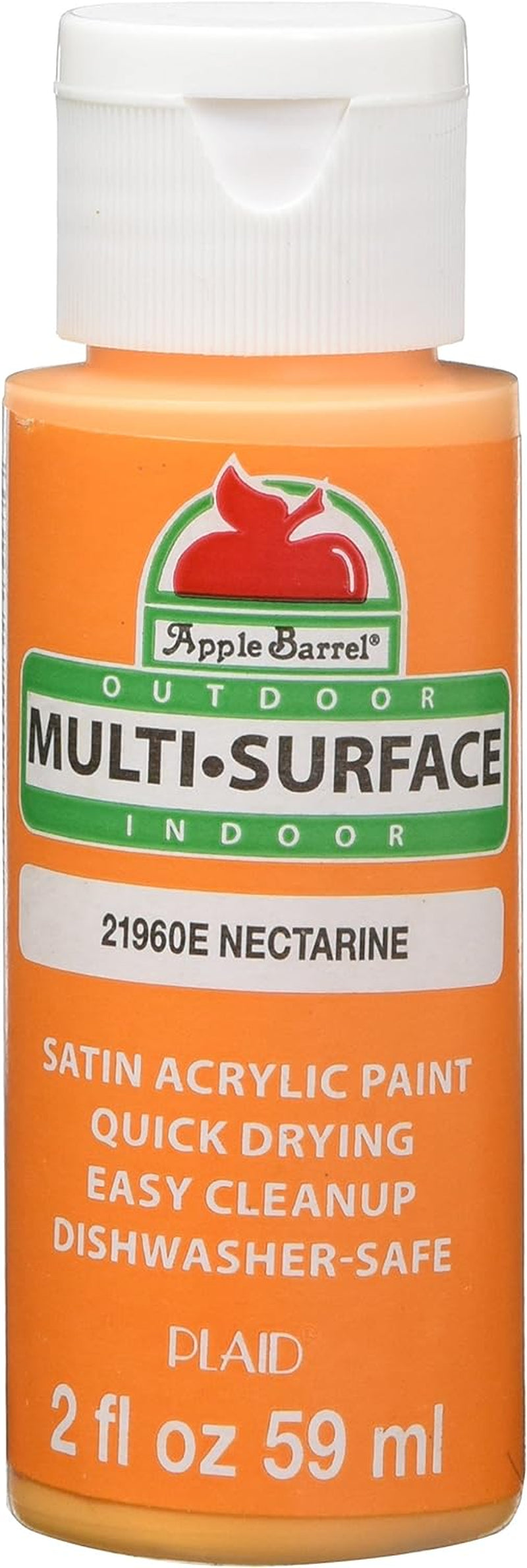 Multi Surface Acrylic Paint, 2 Oz, Black 2 Fl Oz