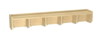 Wall Coat Locker with Shelf, 47-3/4 X 7-3/4 X 7-3/4 Inches