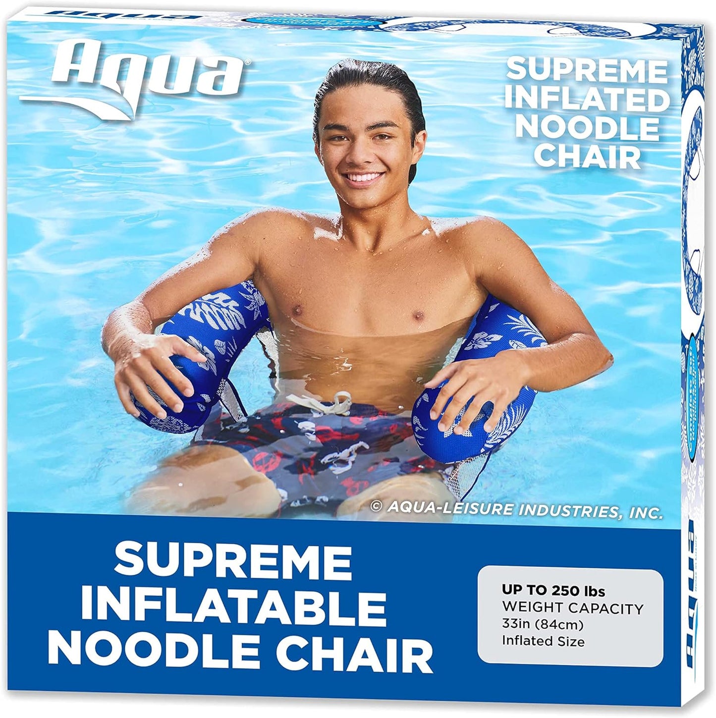 Aqua Supreme Oversized Inflatable Pool Noodle Chair