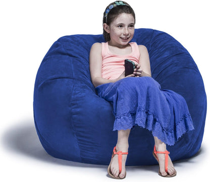 Saxx 3' Bean Bag Chair, Blueberry