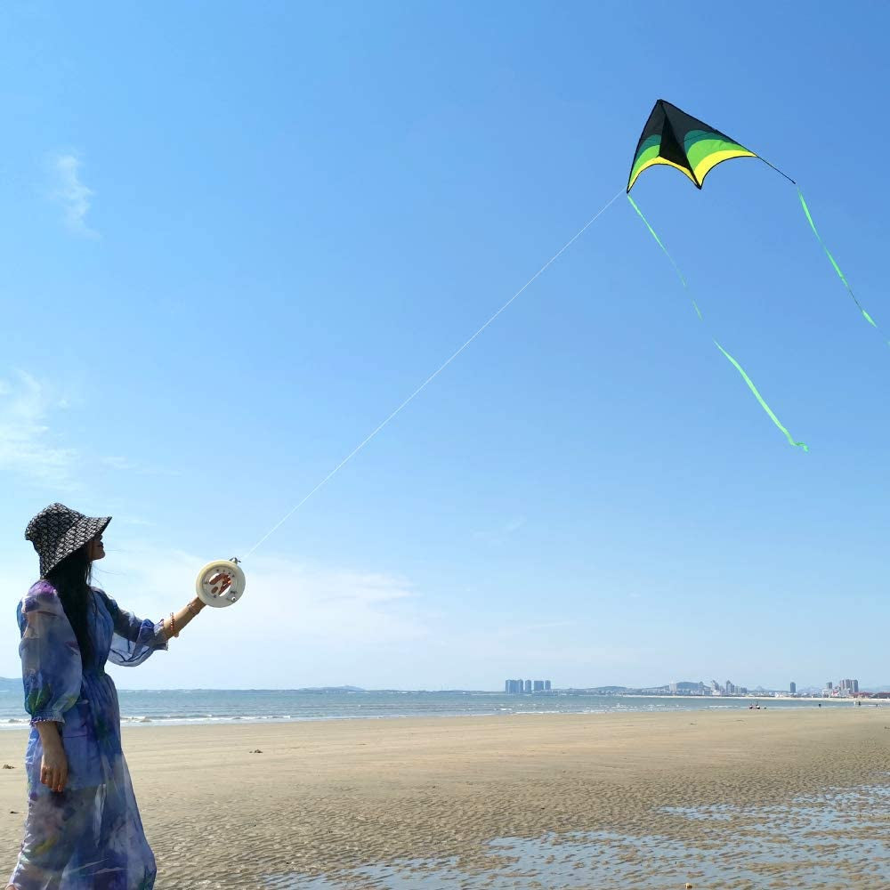 Delta Kite for Kids & Adults, Extremely Easy to Fly Kite, Best Kites for Beginner