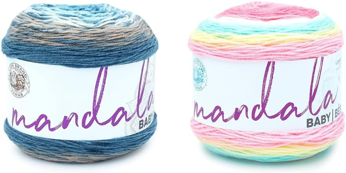 (1 Skein) Mandala Baby Yarn, Narnia, 1770 Foot (Pack of 1)