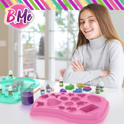 Beginner Soap Making Craft Kits for Kids Girls Ages 6+ | Make 15+ Soap Shapes with 5 Different Scents | Make Your Own Soap Science Kits Toys Gifts