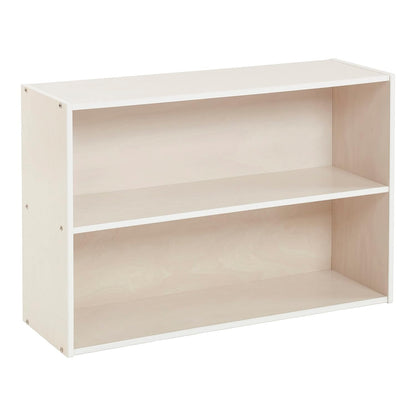 Streamline 2-Shelf Storage Cabinet, 24In, Kid'S Bookshelf, Natural