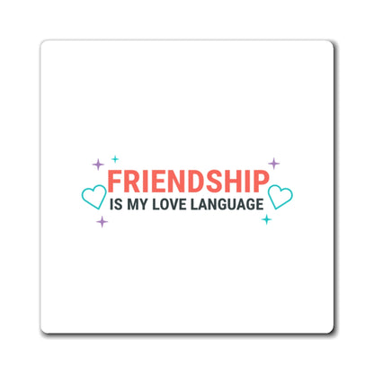 Galentine Squad Goals | Friendship Magnet for Locker & Fridge | Bestie & Sister Gift | Y2K Aesthetic Valentine Vibes