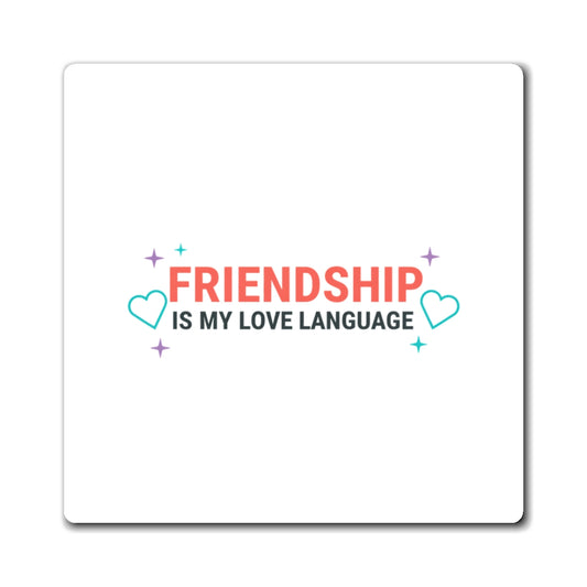 Galentine Squad Goals | Friendship Magnet for Locker & Fridge | Bestie & Sister Gift | Y2K Aesthetic Valentine Vibes