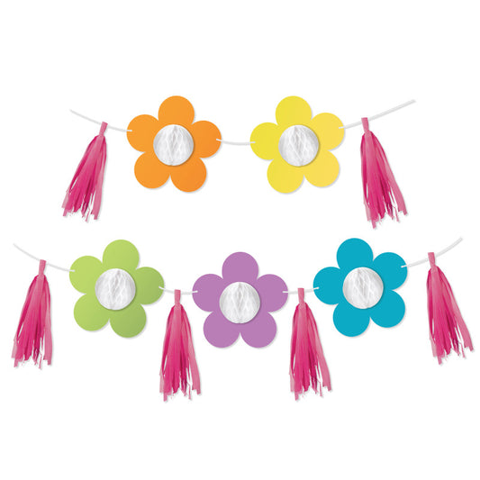 Happily Ever Elementary Retro Remix Flowers and Tassels Dimensional Accents