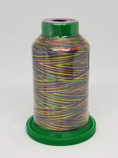 Embroidery Thread Variegated (9916 Rainbow)