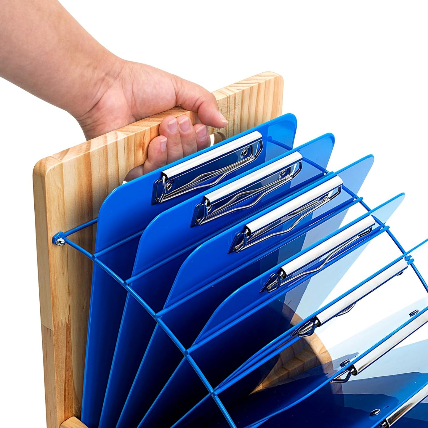 Store More Clipboard Stand - Organizational Tool, Easy Assembly, Sturdy Clipboard Holder - Teacher Supplies, Home Office Storage