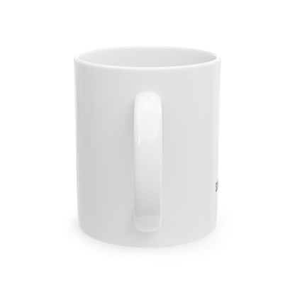 Mature Romance Quote Design | 11oz Ceramic Coffee Mug for Couples | Valentine & Galentine Gift | Modern Minimal Love Aesthetic
