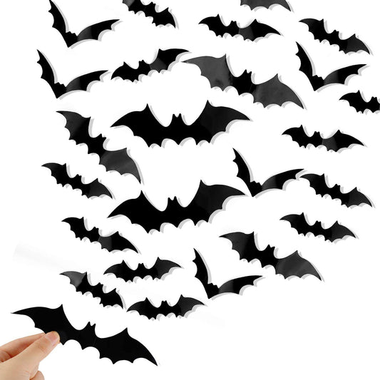 Bats Wall Decor,120 Pcs