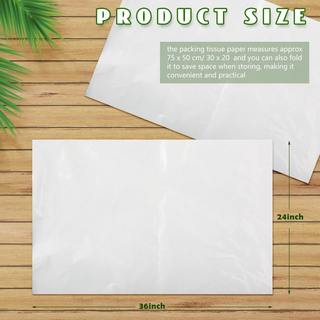 100 Sheets 24 X 36 Inch Acid Free Archival Tissue Paper Unbuffered No Acid Paper White No Lignin Free Packing Tissue Paper for Preserving Clothing Storage Textiles Present Wrap